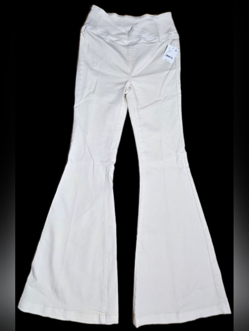We The Free Ivory High-Rise Flare Jeans - Picture 5 of 9